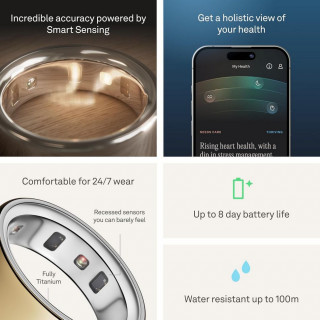 Умное кольцо Oura Ring Gen 4 Gold 10