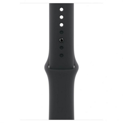 Apple Watch Series 11, 46mm, титан синевато-серого цвета, спортивный ремешок