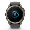 Garmin Fenix 8 Pro 51 мм Amoled Sapphire Titanium with Graphite/Black Silicone Band (010-03199-10/010-03199-11)