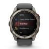 Garmin Fenix 8 Pro 51 мм Amoled Sapphire Titanium with Graphite/Black Silicone Band (010-03199-10/010-03199-11)