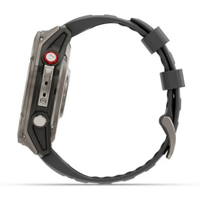Garmin Fenix 8 Pro 51 мм Amoled Sapphire Titanium with Graphite/Black Silicone Band (010-03199-10/010-03199-11)