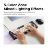 Клавиатура механическая проводная Ugreen K371 USB Wired Mechanical Keyboard RU (55655) Черный/Темно-золотой