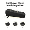 Клавиатура механическая проводная Ugreen K371 USB Wired Mechanical Keyboard RU (55655) Черный/Темно-золотой