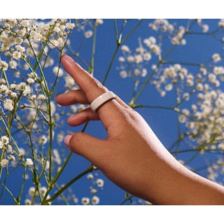 Умное кольцо Oura Ring Gen 4 Ceramic Cloud 6