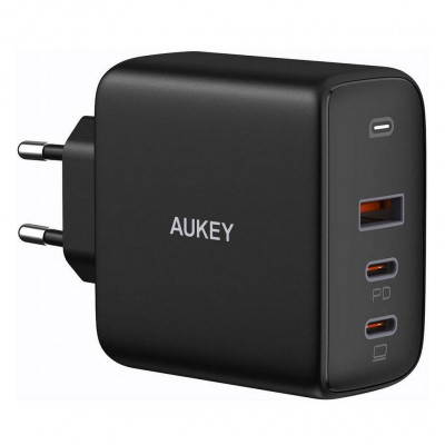 Сетевое зарядное устройство Aukey Omnia Mix 3 PD 90W PA-B6S (Black)