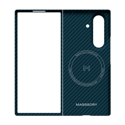 Чехол Magssory Aramid Case для Samsung Galaxy Z Fold7 (CFB034bl) Blue