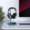 Подставка для наушников с беспроводной зарядкой Satechi 2-in-1 Headphone Stand with Wireless Charger (ST-UCHSMCM)