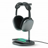 Подставка для наушников с беспроводной зарядкой Satechi 2-in-1 Headphone Stand with Wireless Charger (ST-UCHSMCM)