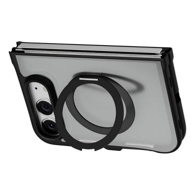Чехол Hyphen Axel Ring Stand для iPhone Duo (HPC-RMBLK18F1327) Black