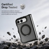 Чехол Hyphen Axel Ring Stand для iPhone Duo (HPC-RMBLK18F1327) Black