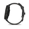 Garmin Venu 3 45 мм – черный корпус с кожаным ремешком (Slate Black Leather)