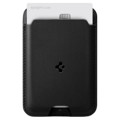 Магнитный картхолдер Spigen Valentinus (AMP02284) Black / Черный
