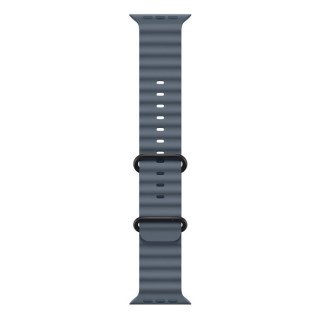 Ремешок Apple Ocean Band 49 мм Anchor Blue / Black Titanium Finish