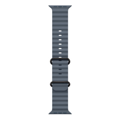 Ремешок Apple Ocean Band 49 мм Anchor Blue / Black Titanium Finish