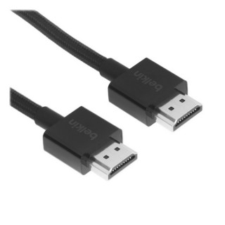 Кабель Belkin Braided 8K Ultra High Speed HDMI 2.1 2м (AV10176bt2M-BLK) Black / Черный