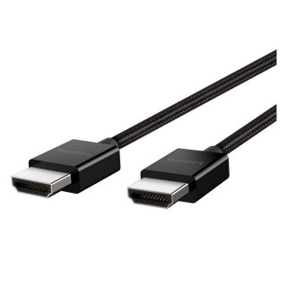 Кабель Belkin Braided 8K Ultra High Speed HDMI 2.1 2м (AV10176bt2M-BLK) Black / Черный