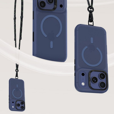 Чехол Benks Lucid Armor Case для iPhone 17 Pro 6.3" синий (Blue)