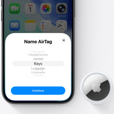Трекер Apple AirTag 2nd Gen (4 шт в комплекте, MFEA4ZM/A) Белый
