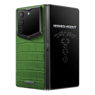Vertu AlphaFold Alligator Skin (Bamboo Green)