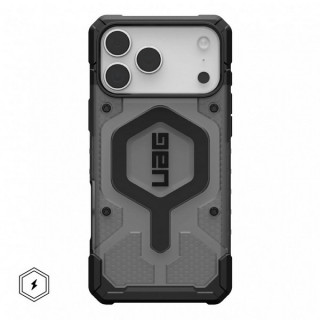 Чехол UAG Pathfinder Clear для iPhone 17 Pro Max 6.9" (114552113140) Ash/Black