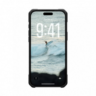 Чехол UAG Pathfinder Clear для iPhone 17 Pro Max 6.9" (114552113140) Ash/Black