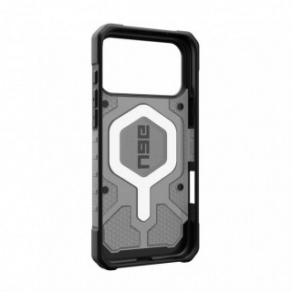 Чехол UAG Pathfinder Clear для iPhone 17 Pro Max 6.9" (114552113140) Ash/Black
