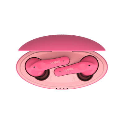 Беспроводные наушники Belkin SoundForm Nano True для детей (PAC003BTPK) Pink