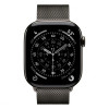 Apple Watch Series 11, 46mm, титан синевато-серого цвета, миланский сетчатый браслет