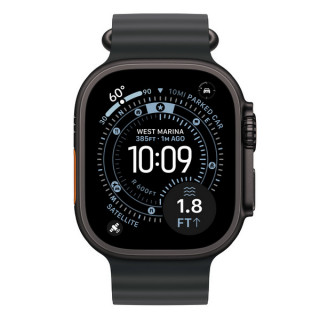 Ремешок Apple Ocean Band 49 мм Black / Black Titanium Finish