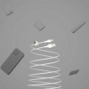 Кабель Belkin BoostCharge Pro Flex Braided Lightning - USB-A 1 м (CAA010bt1MWH) White