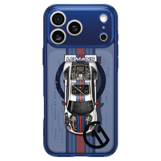 Чехол Spigen Ultra Hybrid c11 Le Mans (MagFit) для iPhone 17 Pro Max темно-синий (ACS10411)