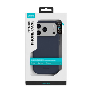 Чехол Benks VitaPro Protective Case для iPhone 17 Pro 6.3" синий (Blue)