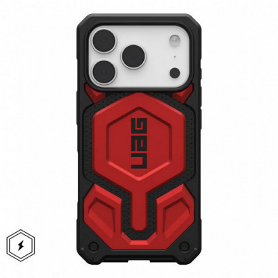 Чехол UAG Monarch Pro для iPhone 17 Pro 6.3" (114513119494) Crimson