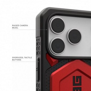 Чехол UAG Monarch Pro для iPhone 17 Pro 6.3" (114513119494) Crimson