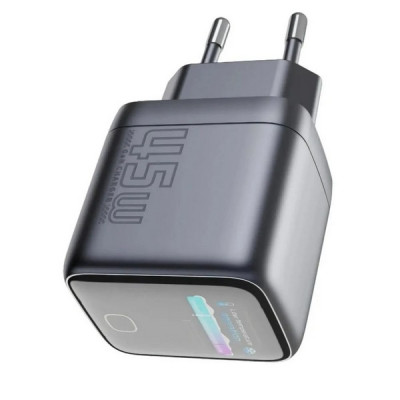 Сетевой адаптер с цифровым дисплеем JCID PD 45W Fast Charger (JCID-45D)
