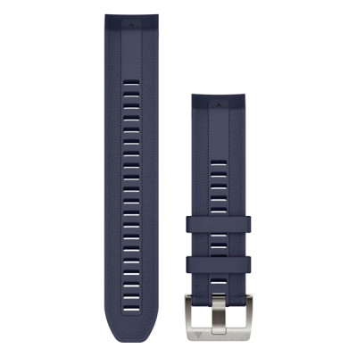 Ремешок Garmin Marq Silicone Rubber Strap Navy 22 мм (010-13225-02)