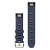 Ремешок Garmin Marq Silicone Rubber Strap Navy 22 мм (010-13225-02)