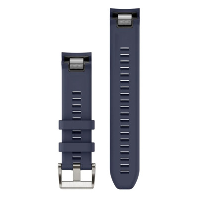 Ремешок Garmin Marq Silicone Rubber Strap Navy 22 мм (010-13225-02)