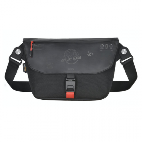Сумка кросс боди WiWU Space Exploration Message Bag X 10.9" Black (SEMBXBLK)