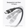 Кабель Anker USB-C - USB-C 0.9 м 240W (A82E2H11) Black Stone