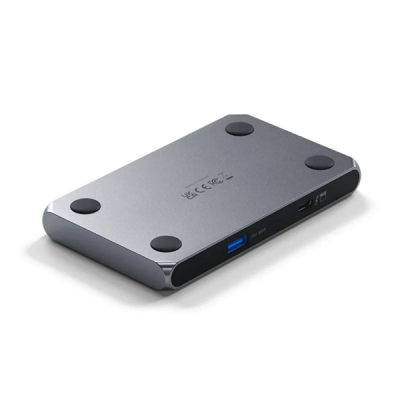 Хаб Satechi Thunderbolt 4 Slim Hub (ST-T4SHM-EU) серый космос