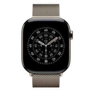 Ремешок Apple Milanese Loop для Apple Watch 46 мм Natural