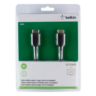 Кабель Belkin High Speed HDMI Ethernet 4K/Ultra HD 5 м (F3Y021BT5M) Black / Черный