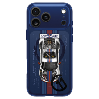 Чехол Spigen Ultra Hybrid c11 Le Mans (MagFit) для iPhone 17 Pro темно-синий (ACS10412)
