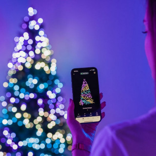 Умная гирлянда Twinkly Candies Pearls RGB 100 LED / 6 м (TWKP100RGB-G)