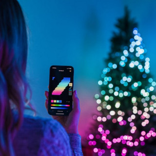 Умная гирлянда Twinkly Candies Pearls RGB 100 LED / 6 м (TWKP100RGB-G)