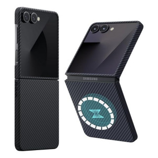 Чехол Pitaka Ultra-Slim Case для Samsung Galaxy Z Flip 7 (FBFLIP7) Black/Grey Twill 600D