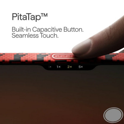 Чехол Pitaka Happiness Rides Ultra-Slim Case для iPhone 17 Pro 6.3" (HR1708P) Cinnabar Steed
