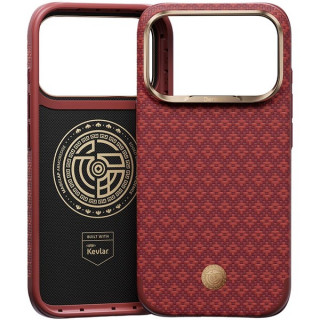 Усиленный чехол Benks ArmorGrid Edge X9 Kevlar Case для iPhone 18 Pro Max/17 Pro Max 6.9" (C.K.FL.AP.RD.X070) Sawy Red