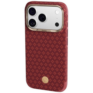 Усиленный чехол Benks ArmorGrid Edge X9 Kevlar Case для iPhone 18 Pro Max/17 Pro Max 6.9" (C.K.FL.AP.RD.X070) Sawy Red